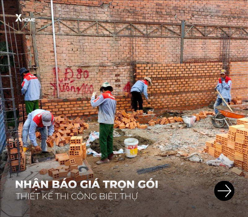 Nhận báo giá thiết kế thi công xây dựng biệt thự trọn gói