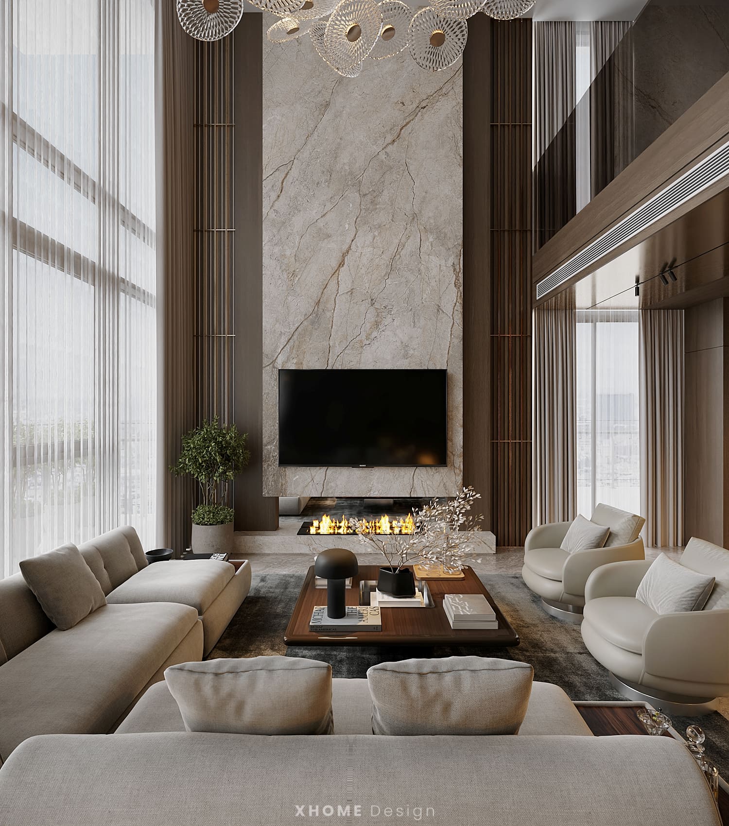 Nhận báo giá thiết kế căn hộ Penthouse mới nhất