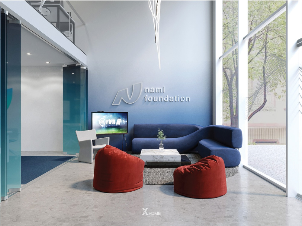 Thiết kế nội thất văn phòng công ty Nami Foundation