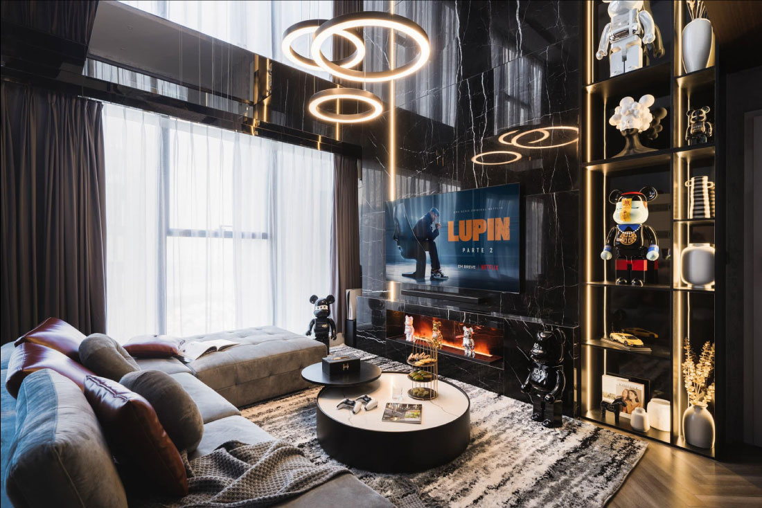 Dịch vụ thi công nội thất Duplex nâng tầm không gian sống đẳng cấp 7 Thiết kế thi công căn hộ Duplex Sunshine City Diễn viên Công Lee