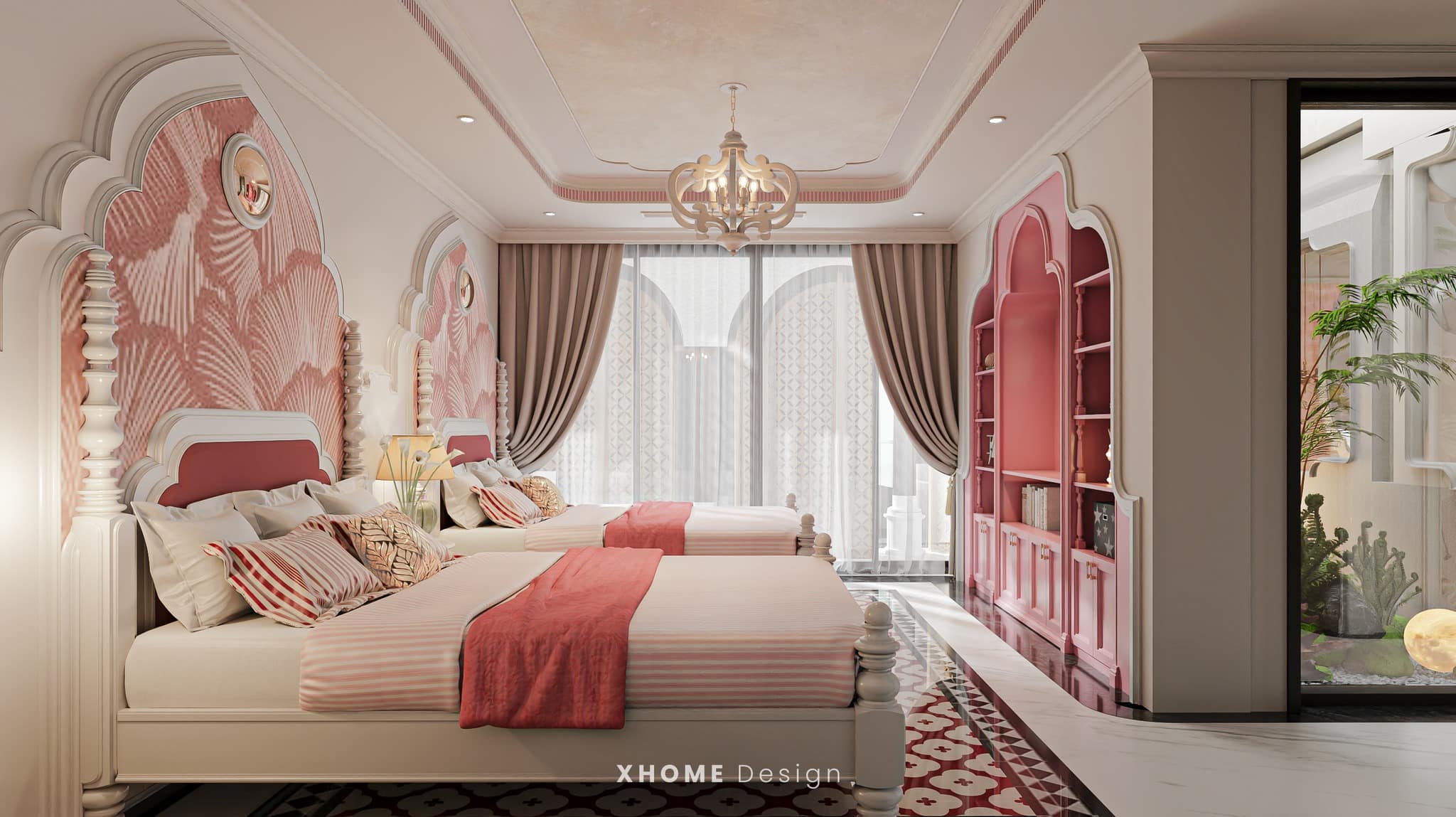 Phong cách Indochine phá cách trong vẻ đẹp hoài cổ