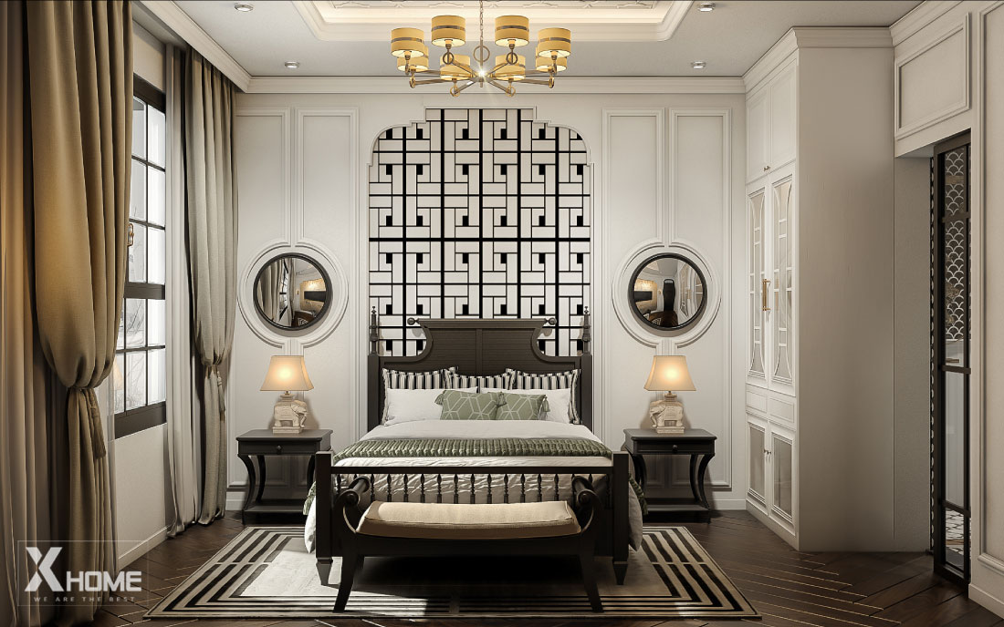 Top 19+ mẫu thiết kế biệt thự indochine đậm chất hoài cổ 28 Biệt thự phong cách Indochine quy mô 388m2