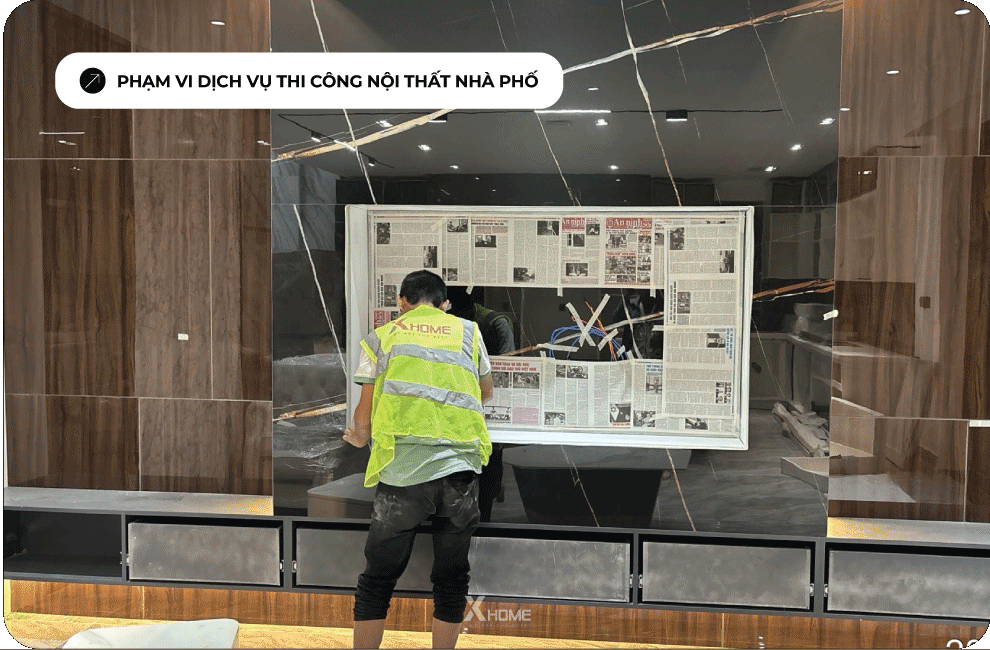Dịch vụ thi công nội thất nhà phố uy tín 1 Dịch vụ thi công nội thất nhà phố uy tín