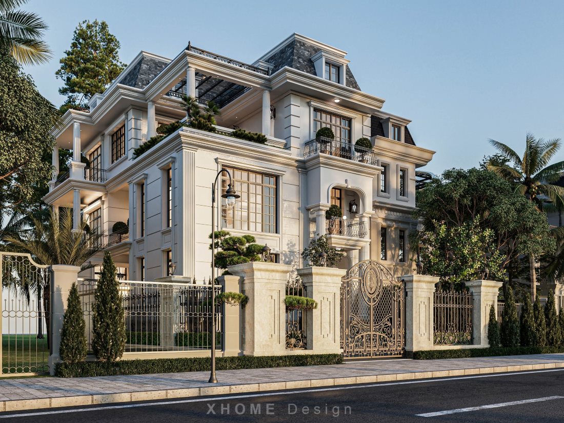 Tuyển chọn 100+ mẫu nhà tân cổ điển đẹp, đẳng cấp 2025 20 Tính cân bằng