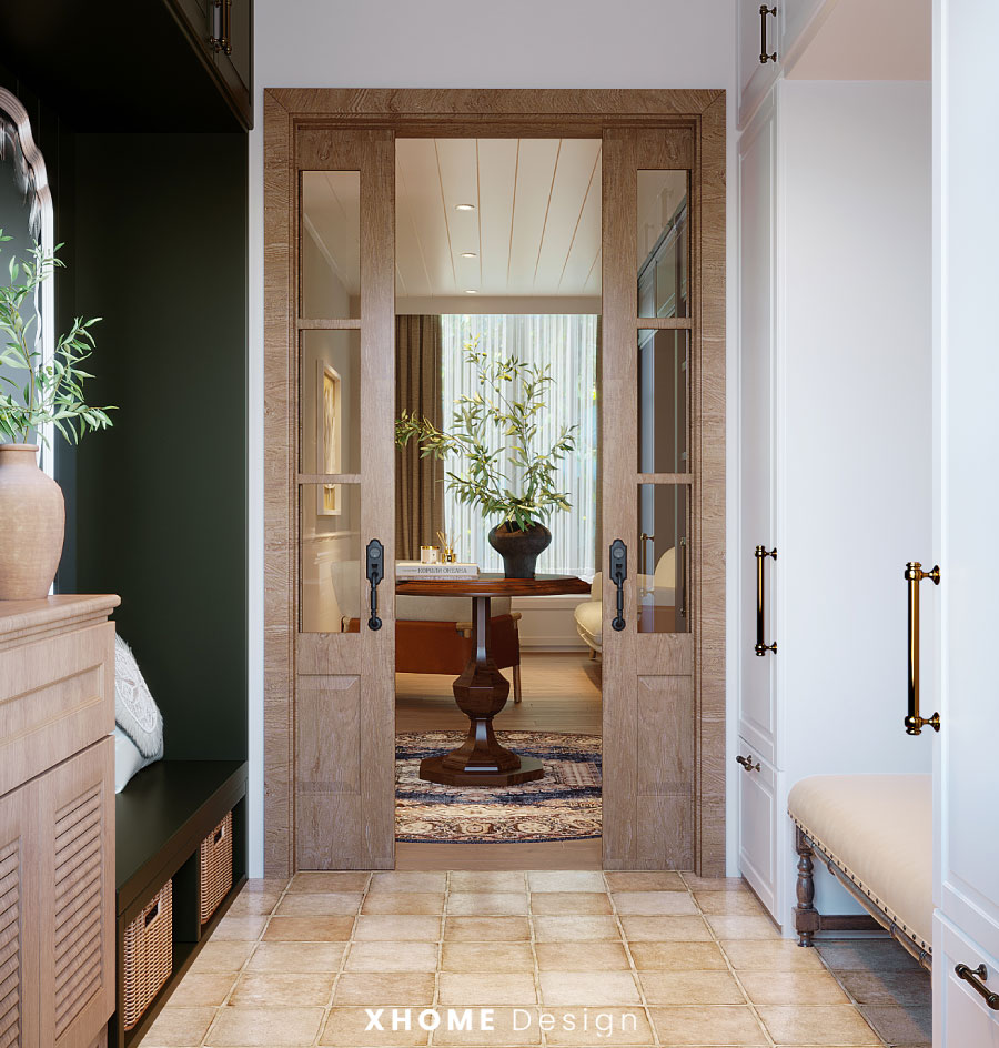 Báo giá thiết kế nội thất 2025 chi tiết theo phong cách và loại hình nhà 10 Giá thiết kế nội thất phong cách Rustic hiện đại