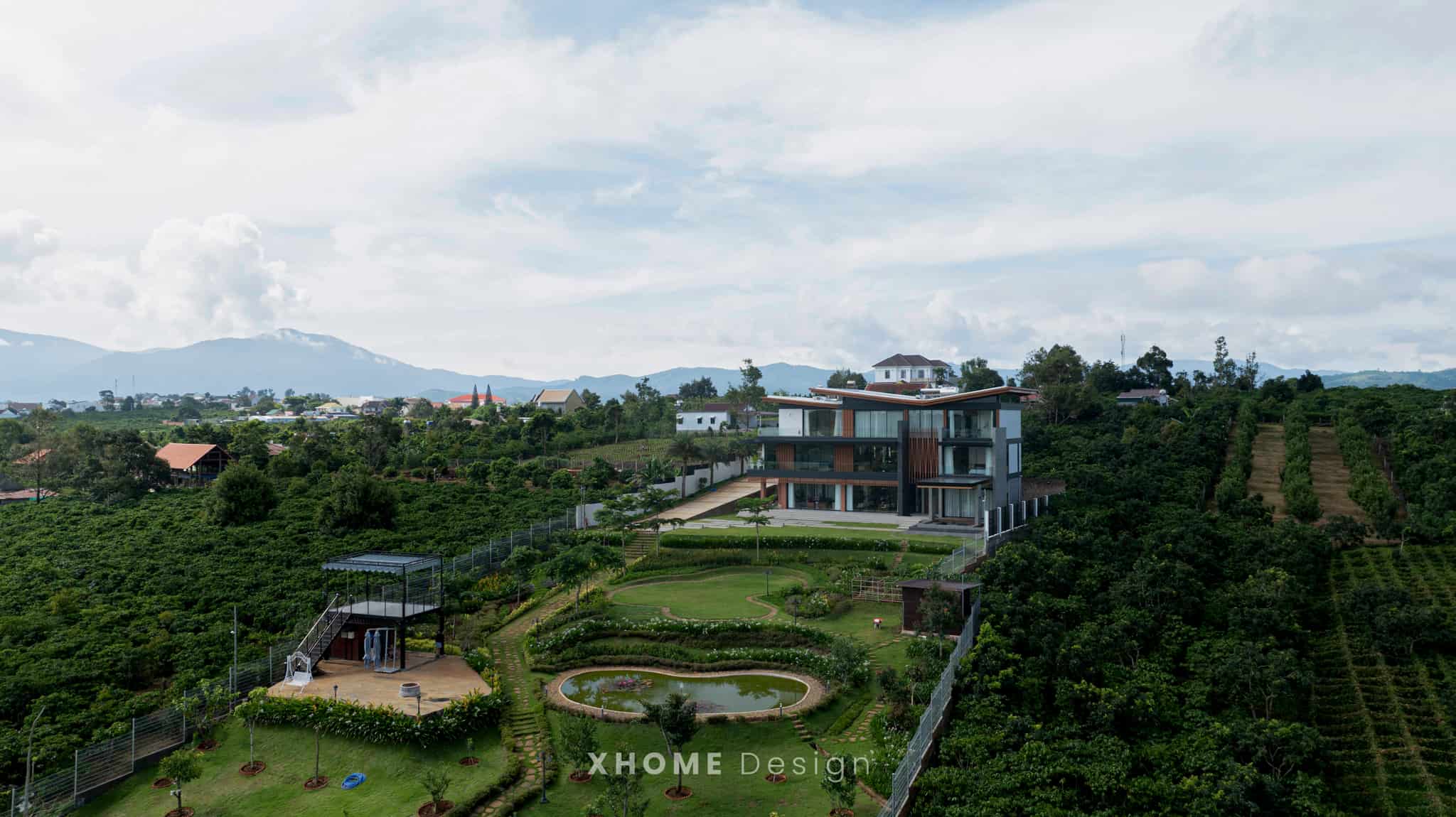 99 mẫu biệt thự nhà vườn đa dạng phong cách, diện tích và số tầng 43 Mẫu biệt thự nhà vườn trên 800m2