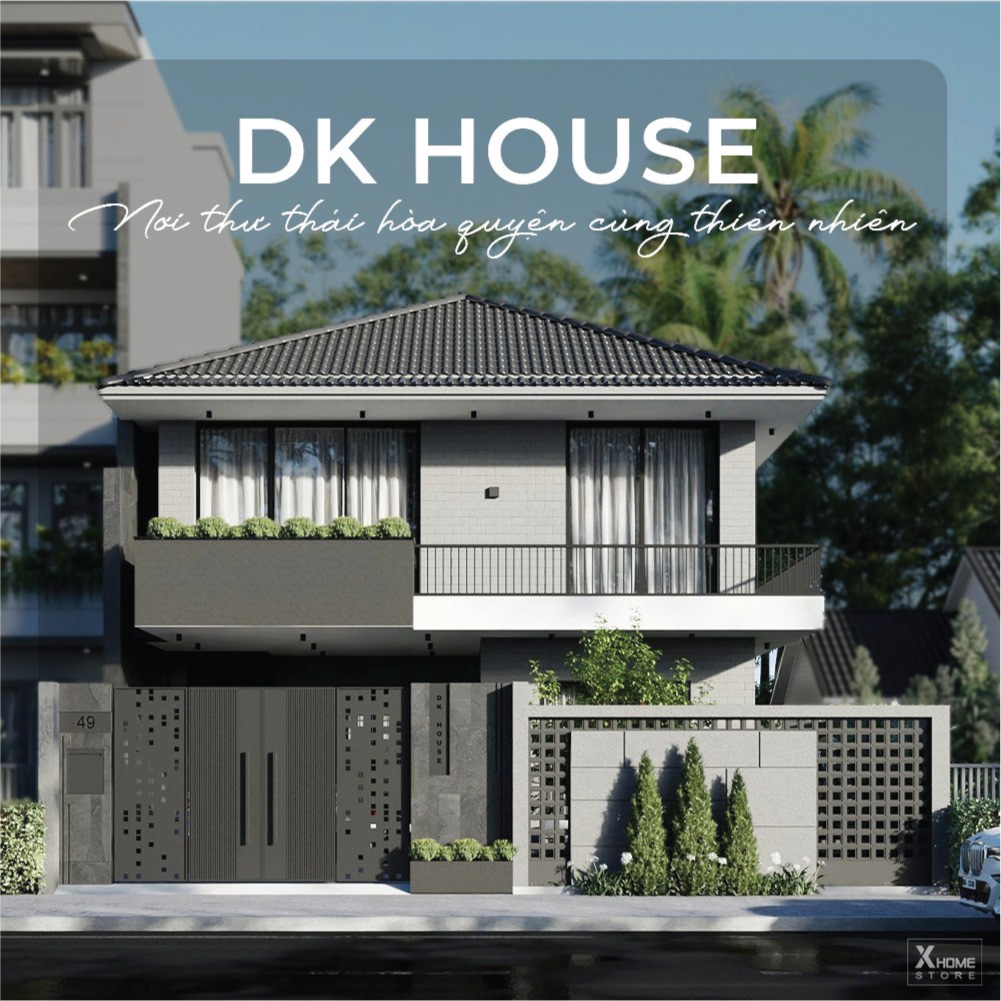 Thiết kế nhà 1 tầng đẹp