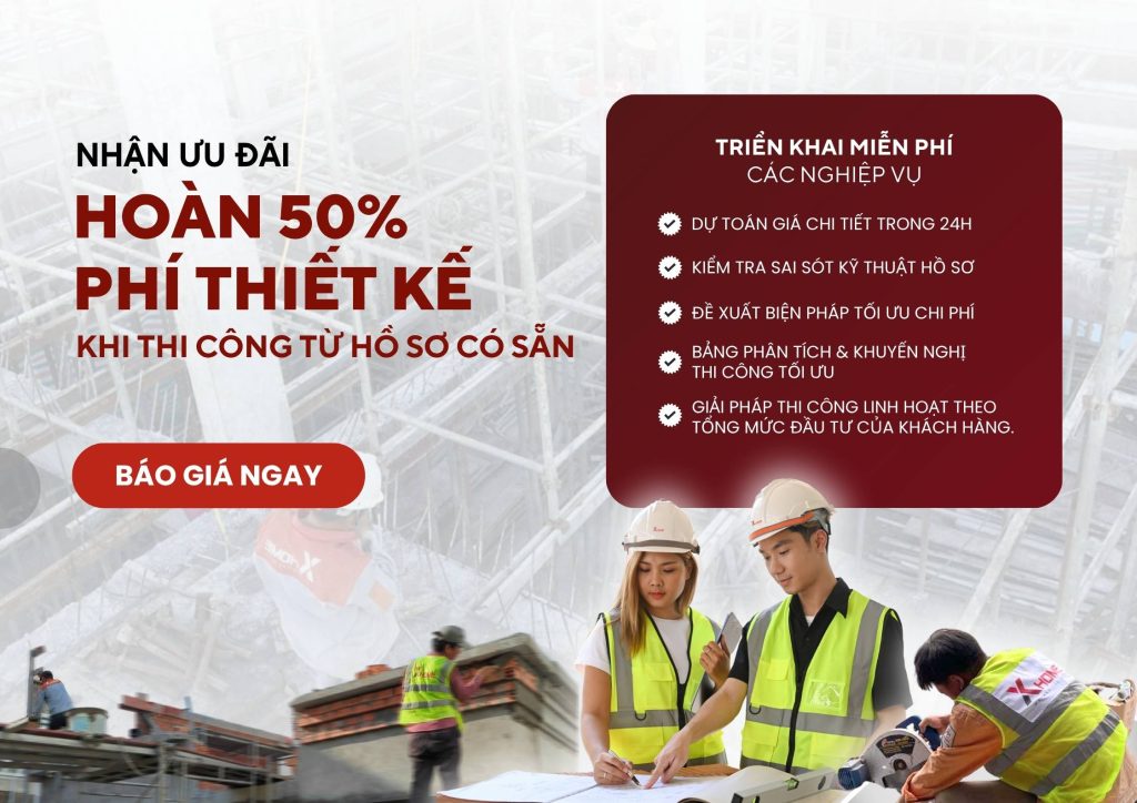 Ưu đãi khi thi công nội thất trọn gói từ hồ sơ thiết kế