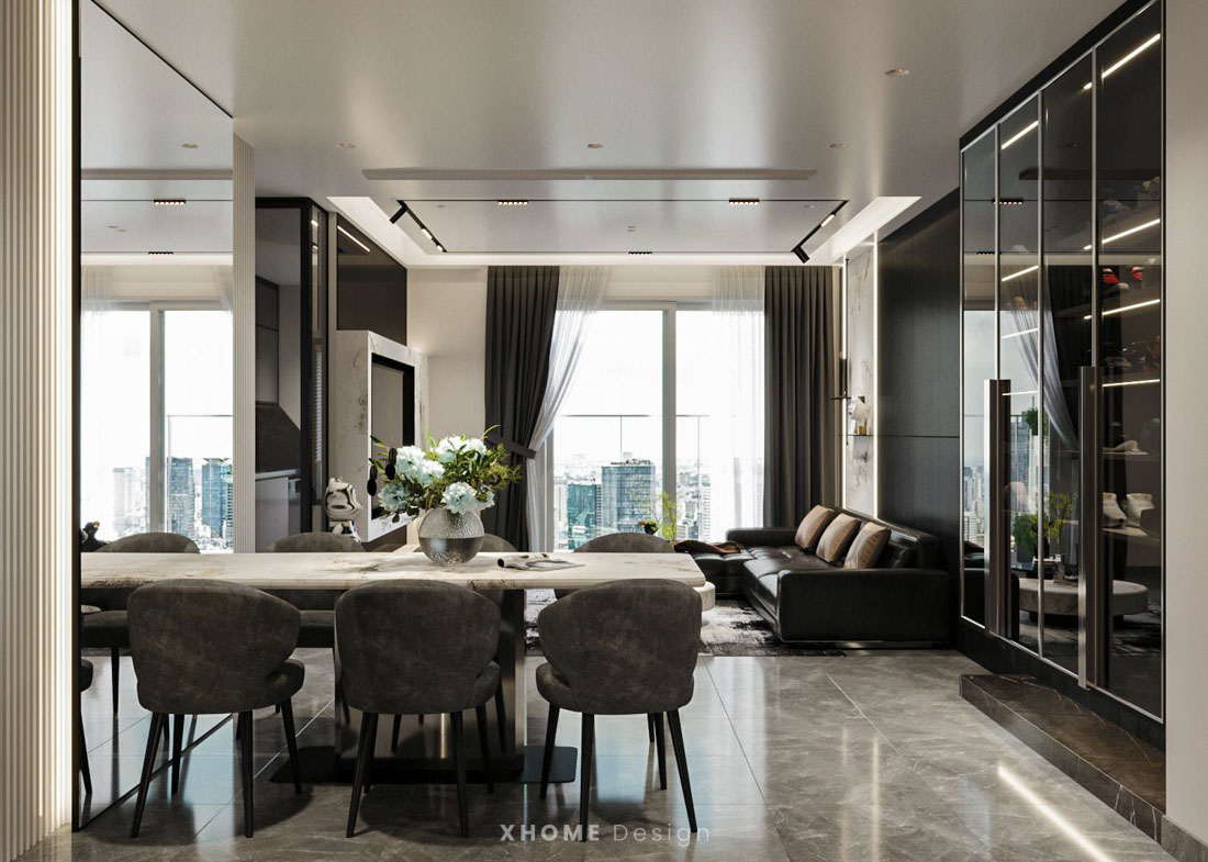 Thiết kế nội thất căn hộ 2Pn Vinhomes Grand Park