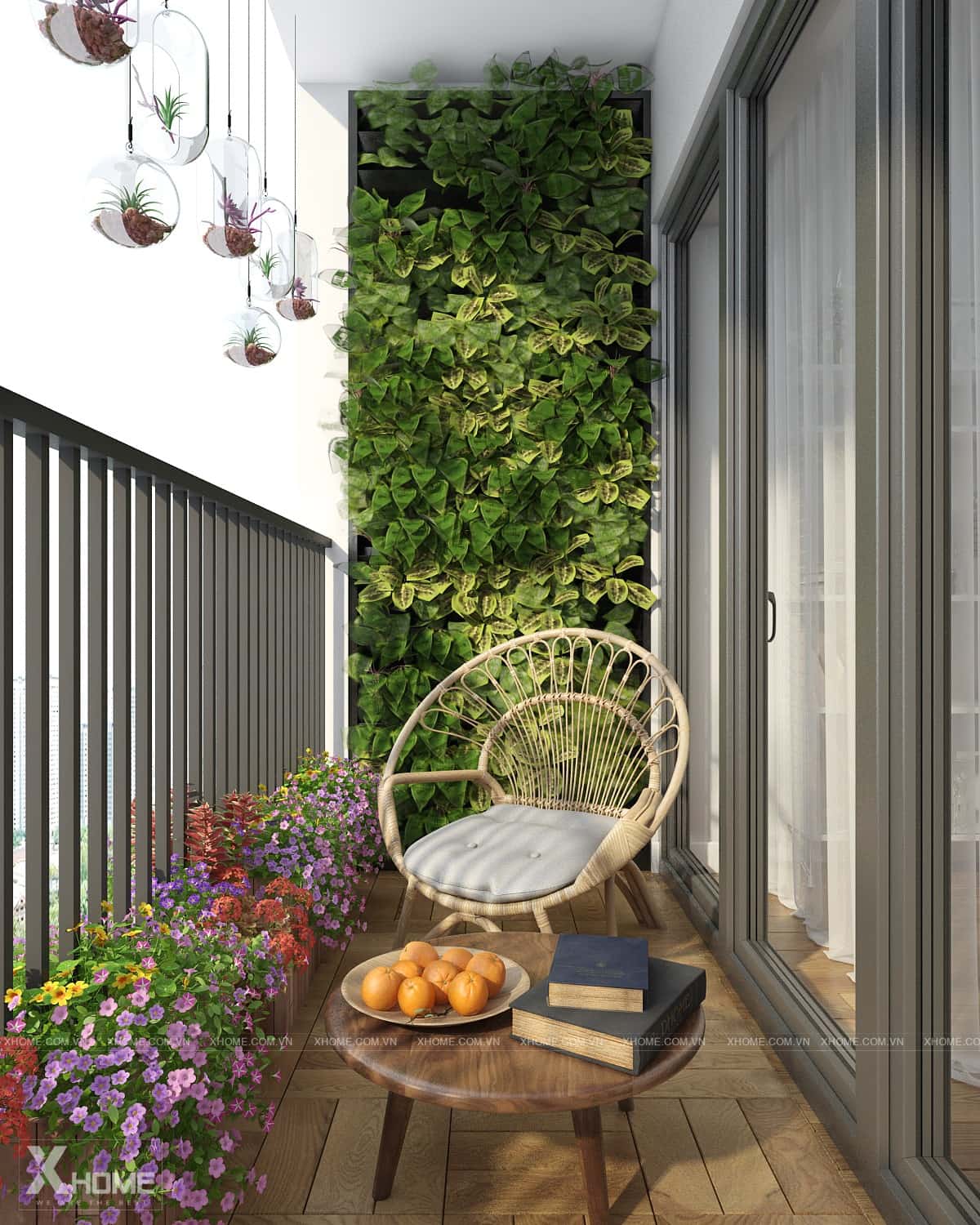 Mẫu nhà phố 3 tầng 4x12m