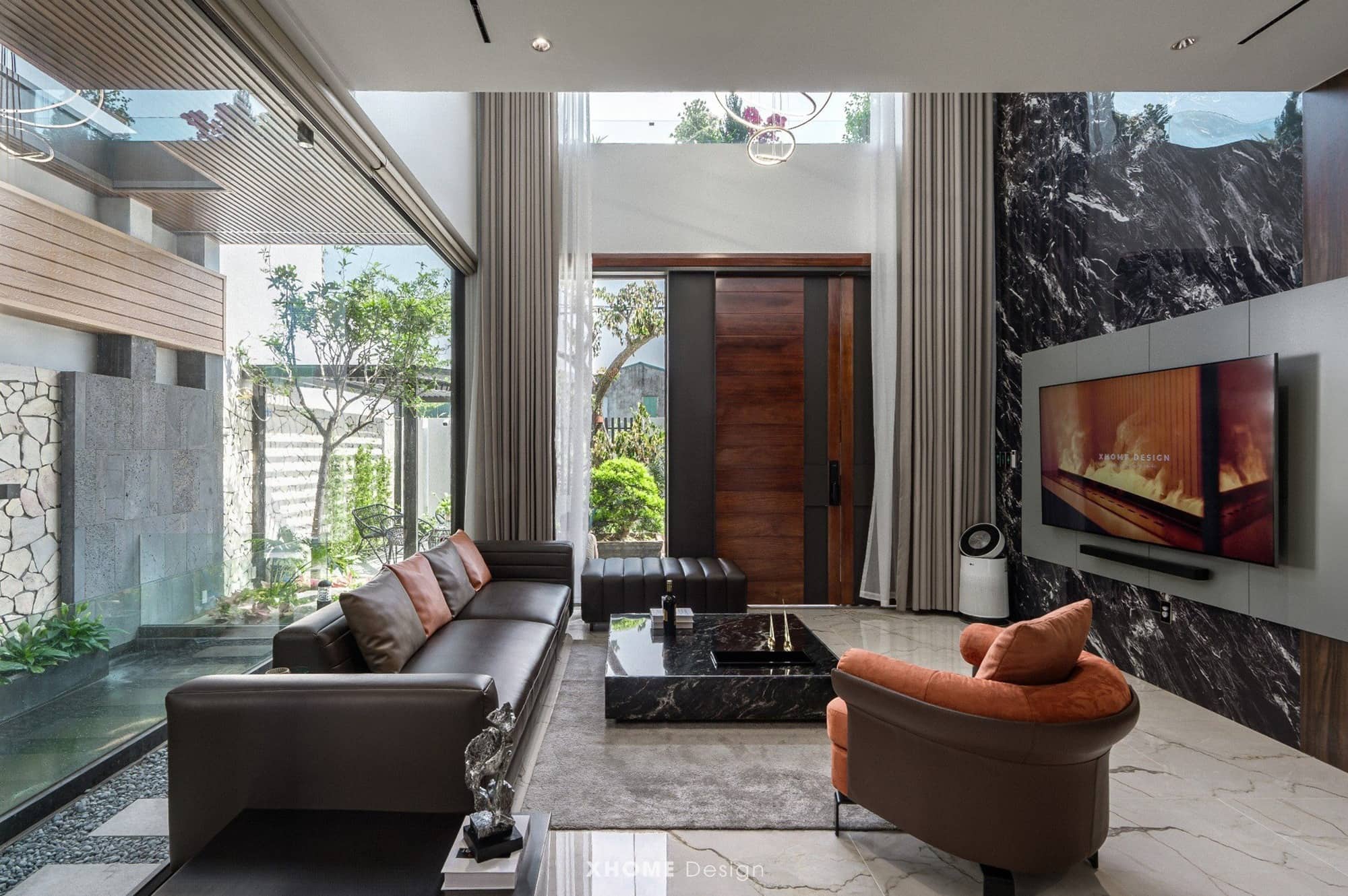 Mẫu nhà phố 3 tầng hiện đại XHOME Sài Gòn thiết kế