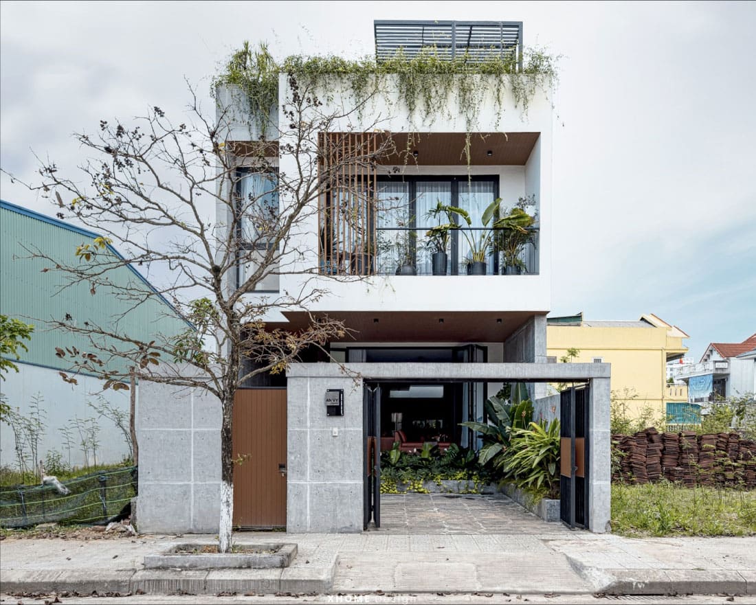 Mẫu nhà phố 3 tầng mặt tiền 7m