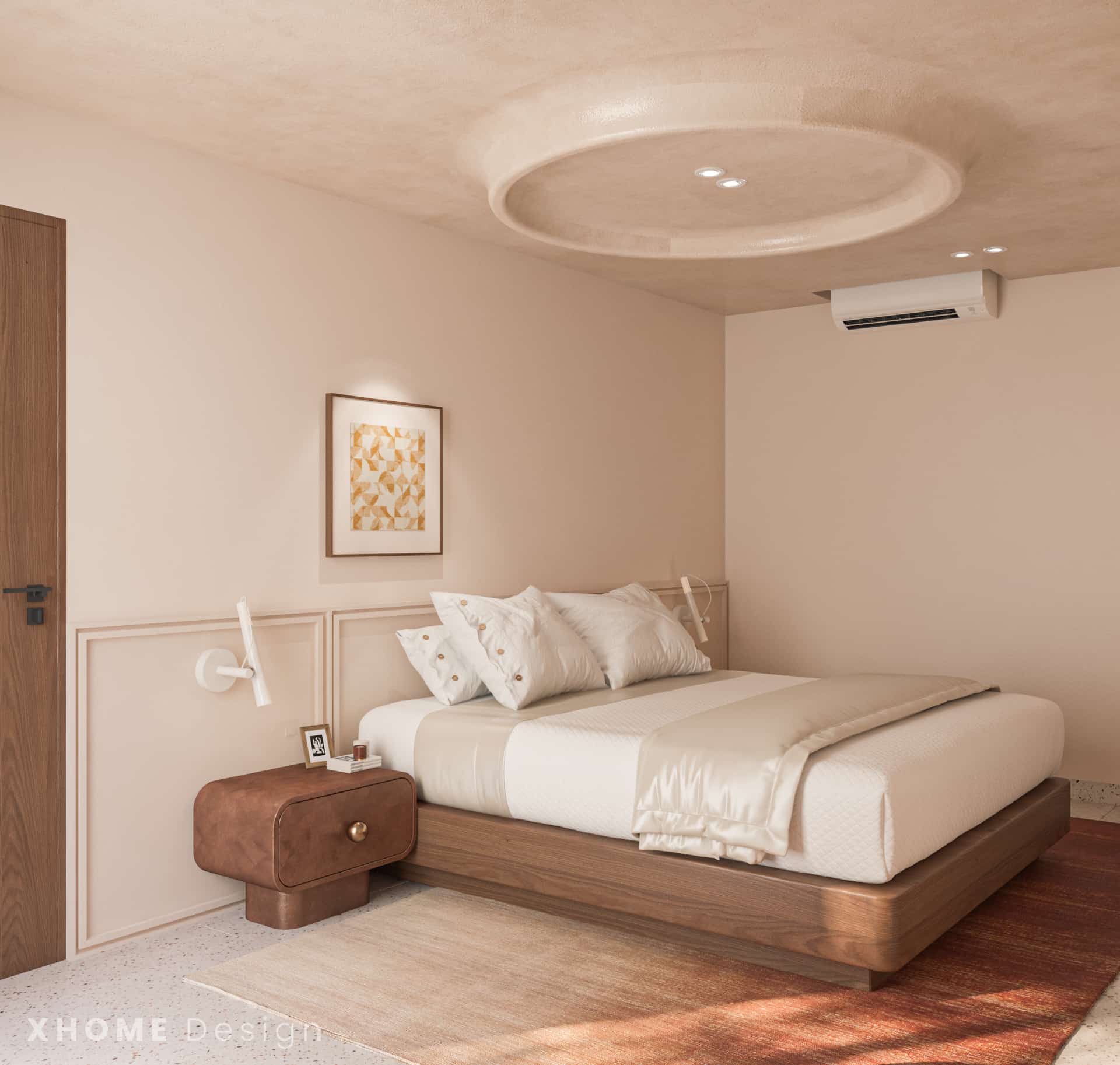 30+ Mẫu thiết kế nội thất phòng ngủ đẹp & cao cấp 3 Nội thất phòng ngủ phong cách tối giản