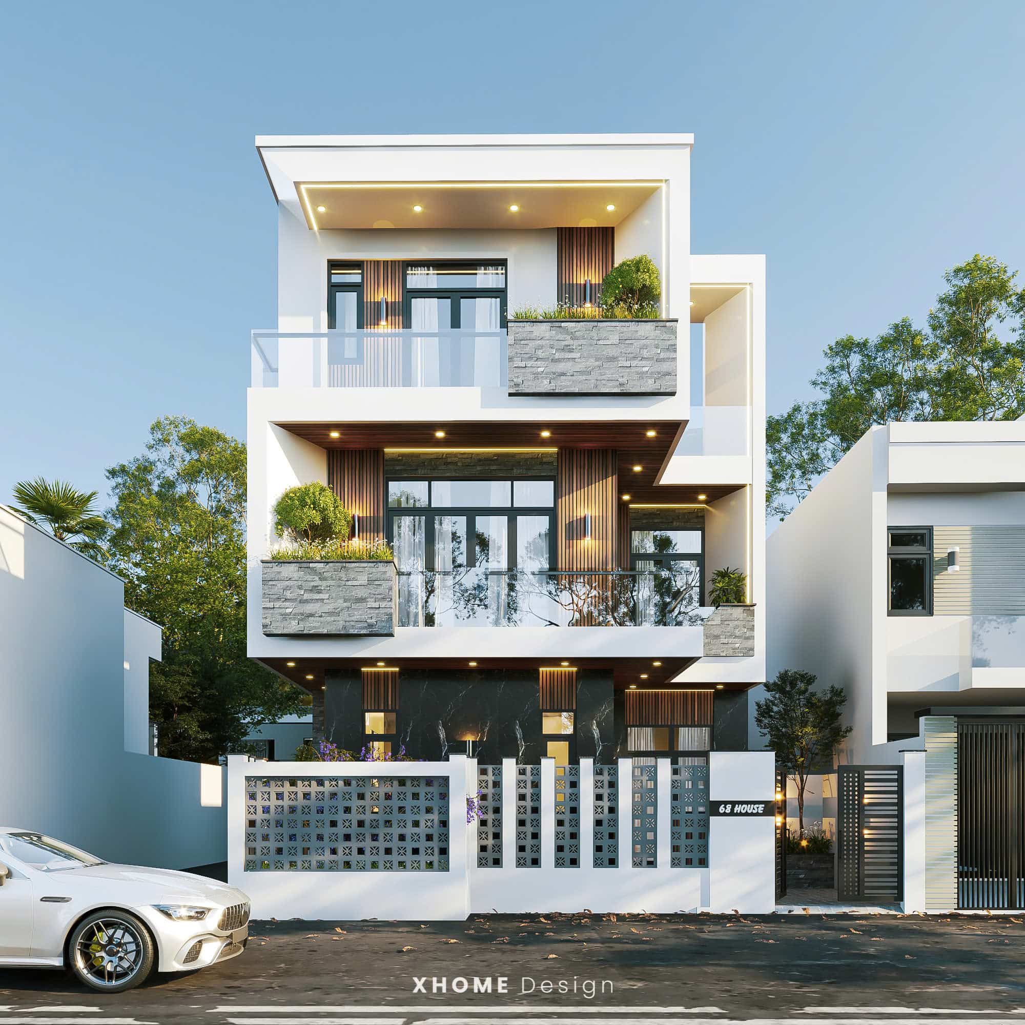 Phong cách kiến trúc đa dạng