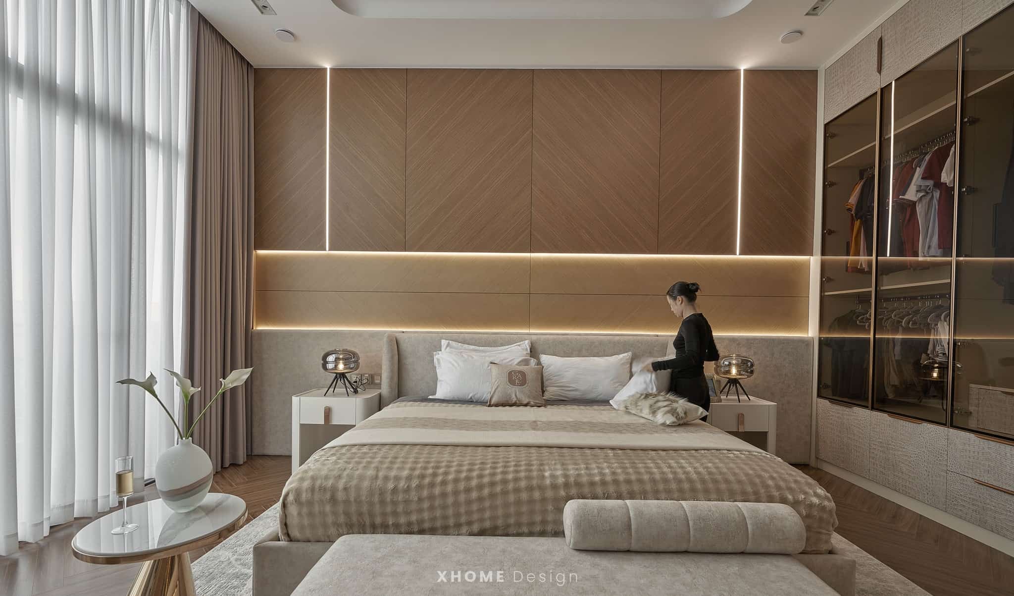 30+ Mẫu thiết kế nội thất phòng ngủ đẹp & cao cấp 2 Nội thất phòng ngủ hiện đại