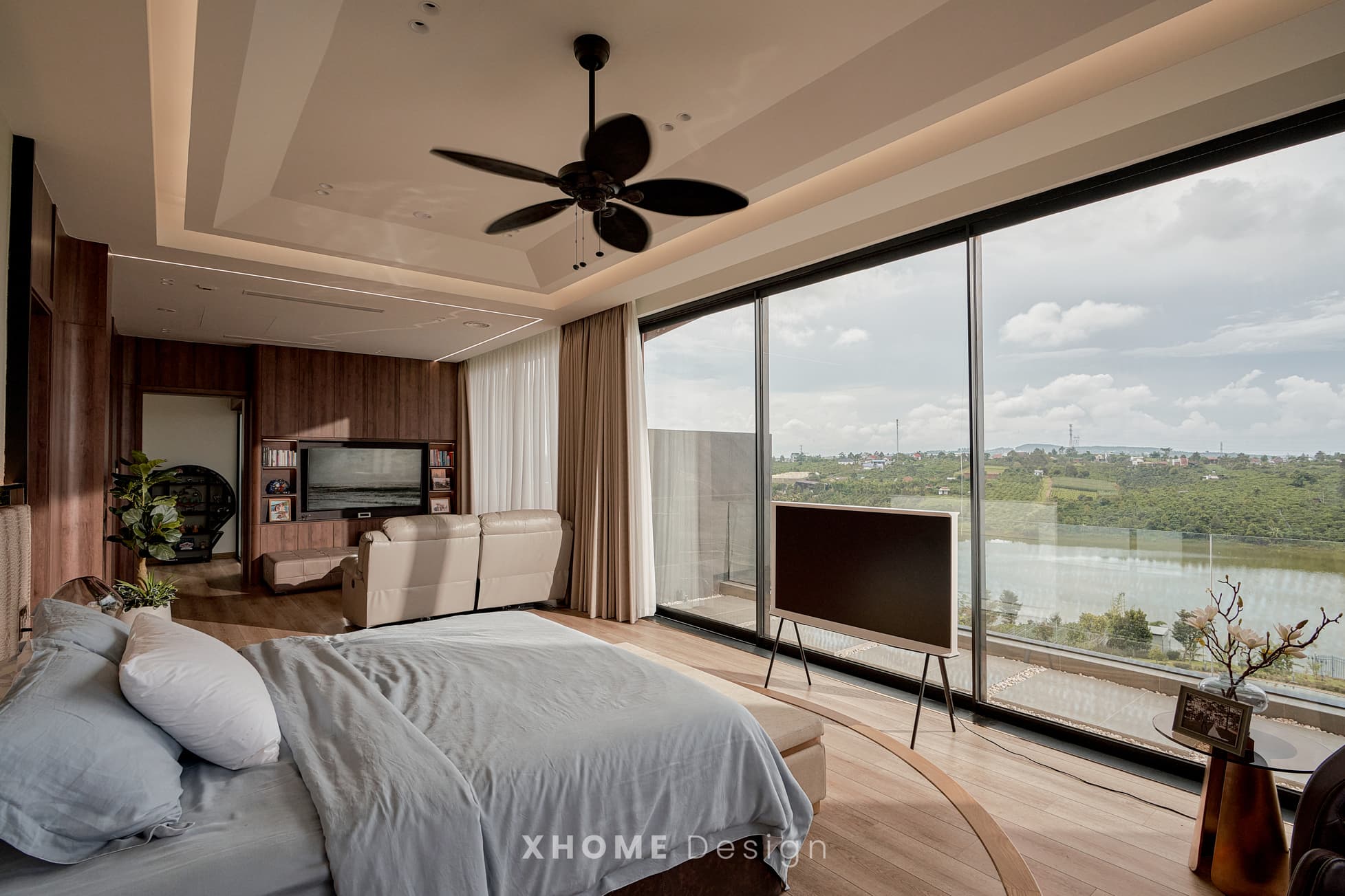 30+ Mẫu thiết kế nội thất phòng ngủ đẹp & cao cấp 34 Phòng ngủ sang trọng và hiện đại 30m² cao cấp