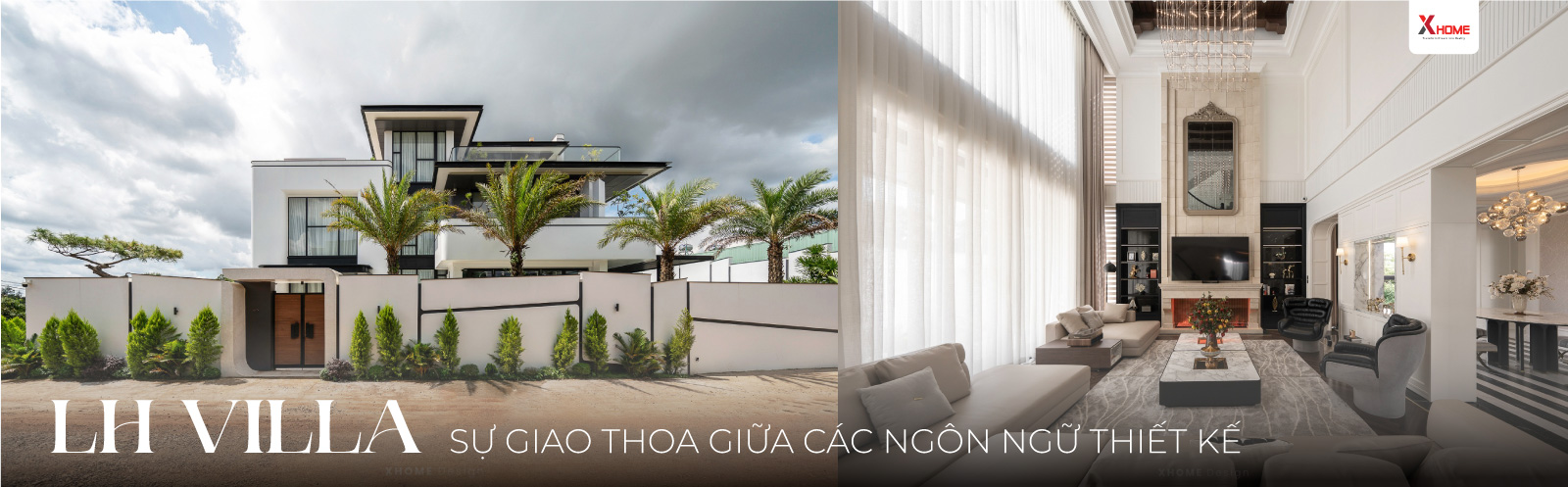 LH Villa sự kết hợp giữa biệt thự hiện đại và nội thất phong cách khác