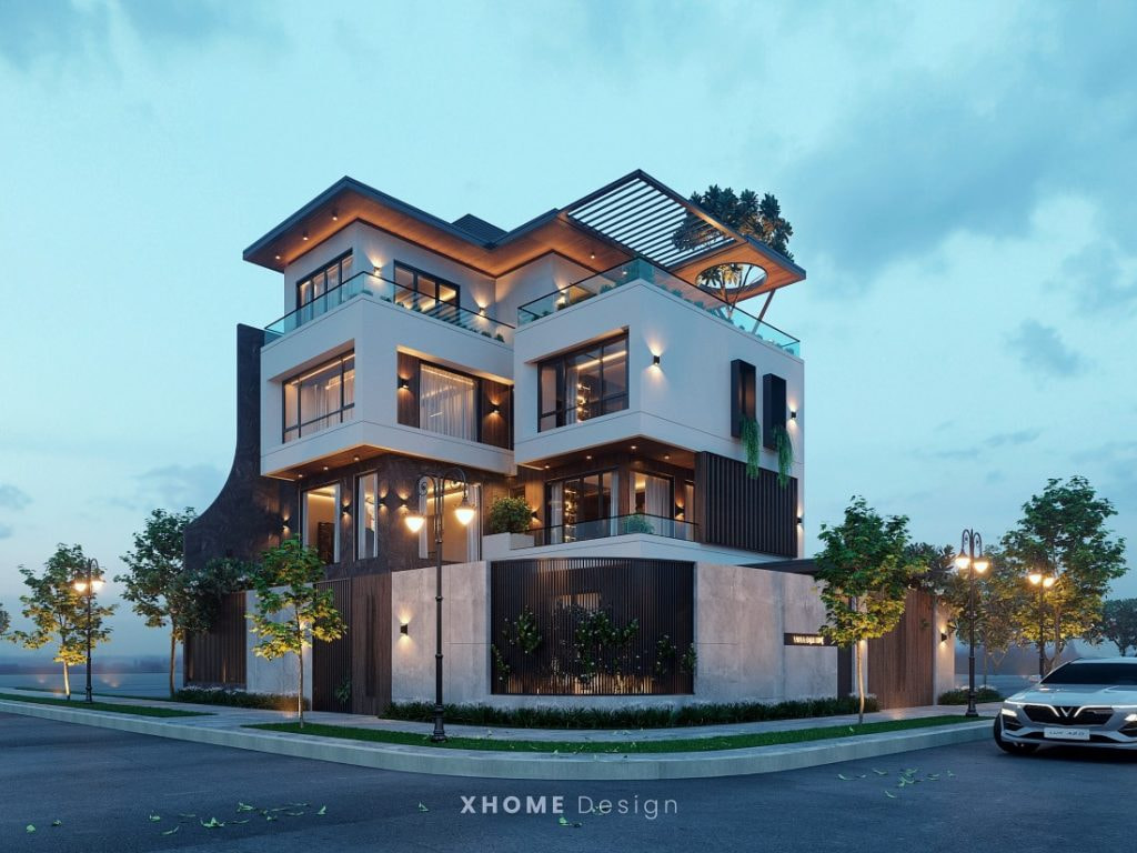 Top 15+ mẫu cải tạo mặt tiền đẹp, báo giá & quy trình 13 Cải tạo mặt tiền 3 tầng