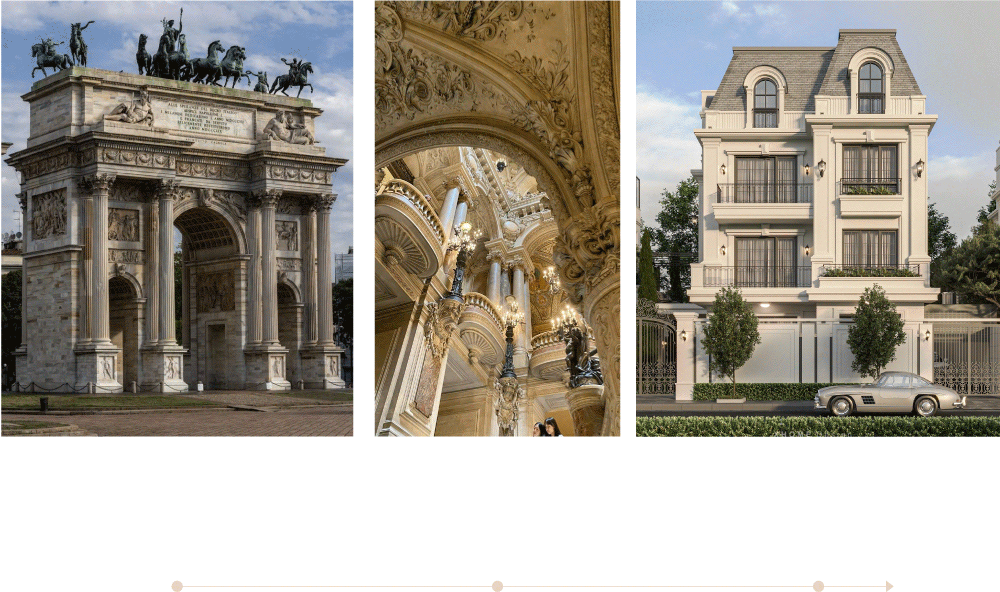 Nguồn gốc biệt thự tân cổ điển