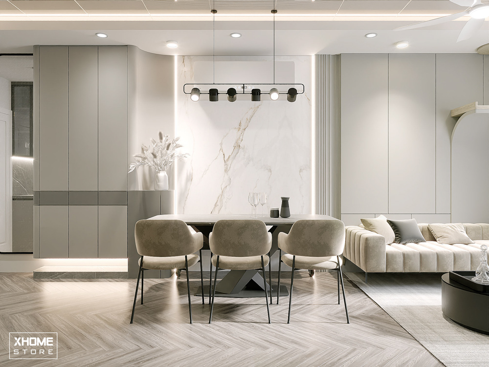 50+ Mẫu thiết kế nội thất chung cư 70m2 tối ưu từng không gian 63 NỘI THẤT IMPERIA - 1 KHÁCH 3 NGỦ - 70m2
