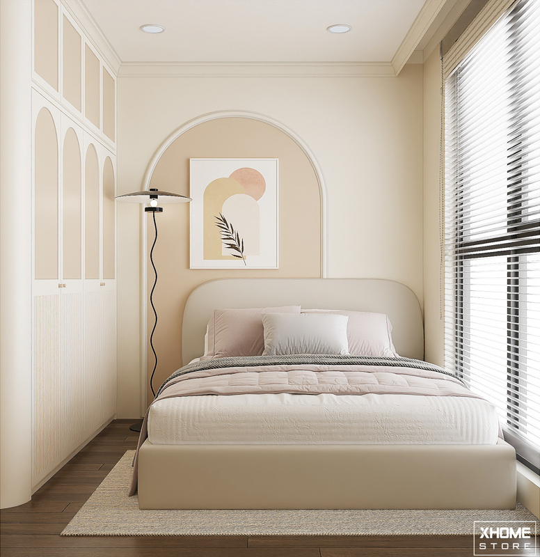 50+ Mẫu thiết kế nội thất chung cư 70m2 tối ưu từng không gian 33 VINSMART - 1 KHÁCH 2 NGỦ - 70m2