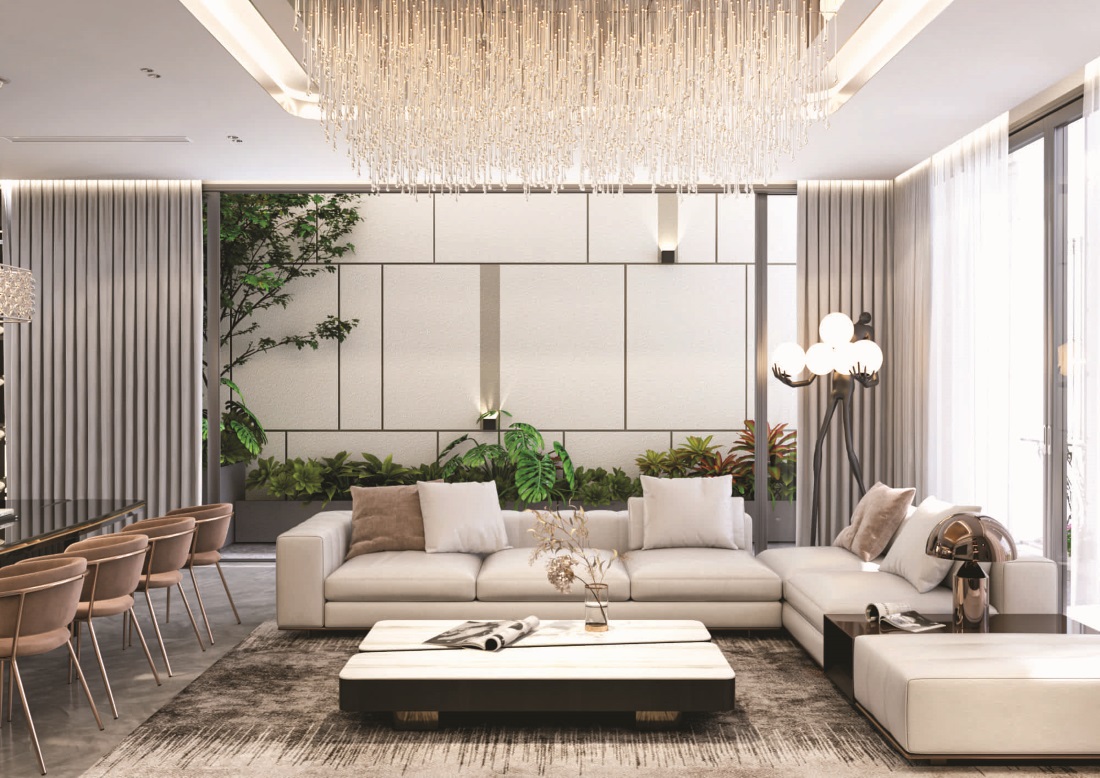 Top 15 công ty thiết kế nội thất Bình Dương chuyên nghiệp 2025 6 Nội thất Binh Duong Villa 600m2 thiết kế hiện đại sang trọng
