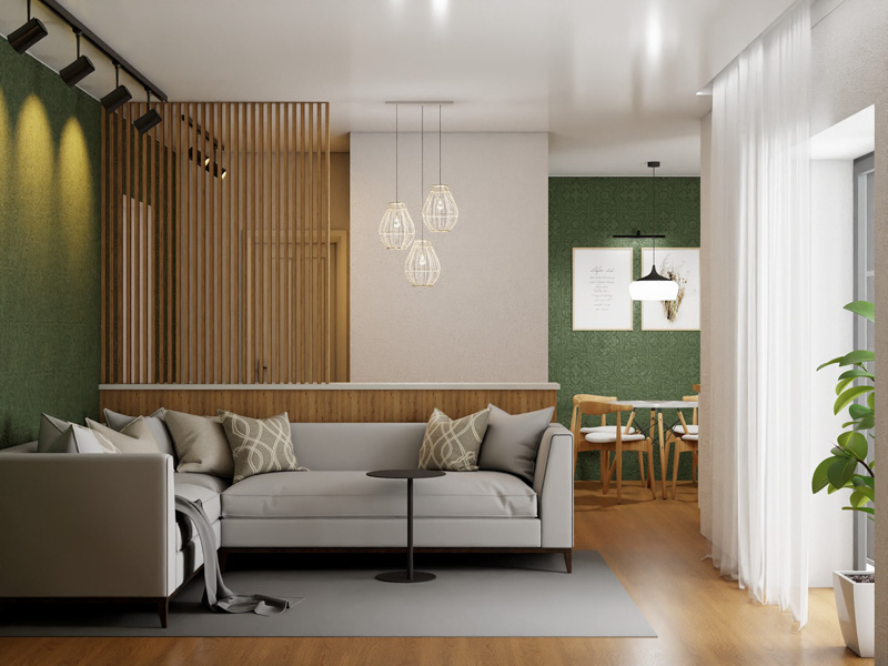 Phong cách tối giản (Minimalism) – Không gian mở và sạch gọn.