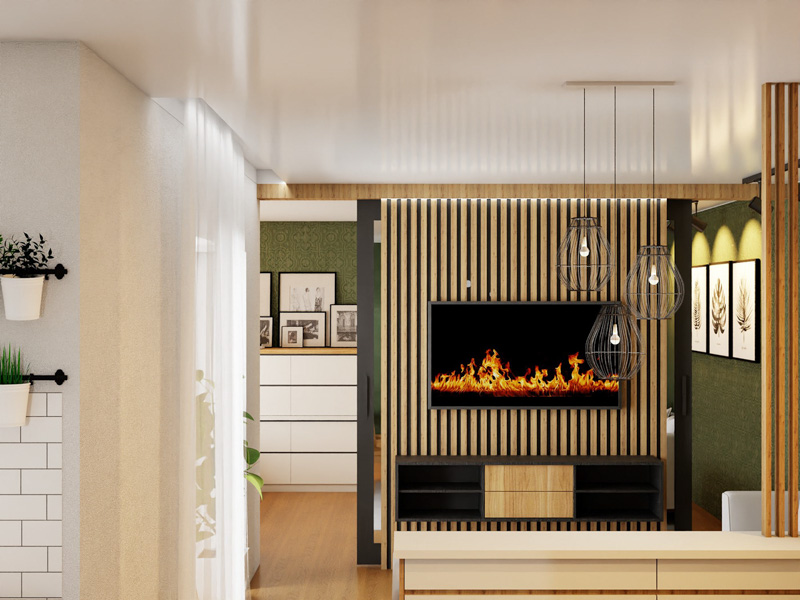 Phong cách tối giản (Minimalism) – Không gian mở và sạch gọn.