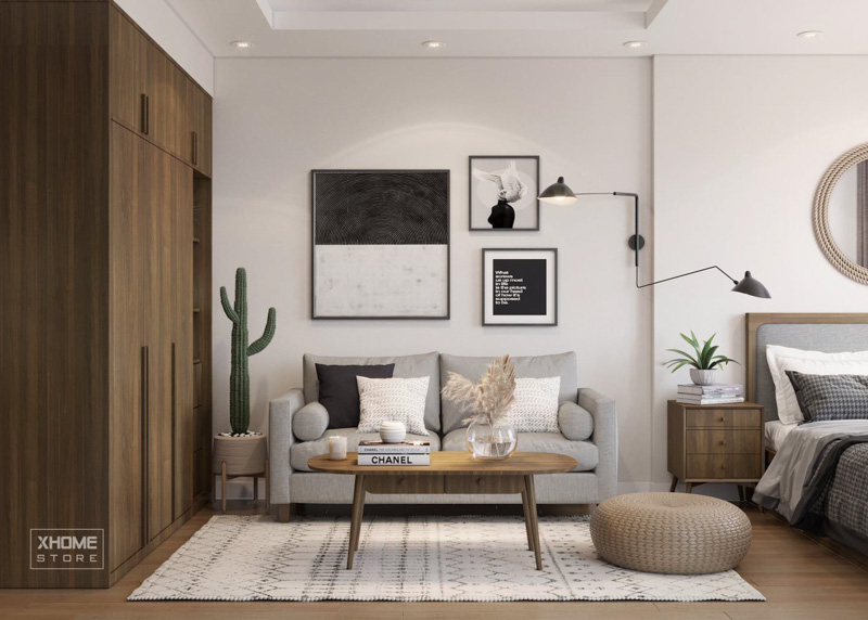 Có Nhiều dự án thiết kế nội thất căn hộ studio thực tế