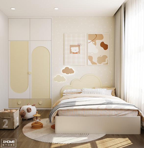 Thiết kế nội thất chung cư 2 phòng ngủ 70m2 