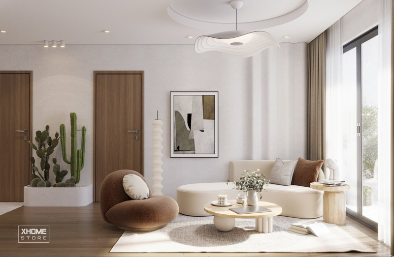 Dự toán chi phí thiết kế thi công nội thất căn 2PN