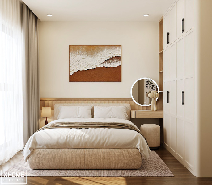 Mẫu Thiết Kế Nội Thất Chung Cư 2 Phòng Ngủ Đẹp 2024