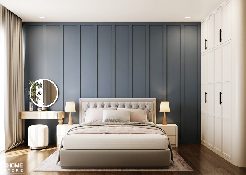 Thiết kế nội thất chung cư 2 phòng ngủ  Wabi Sabi