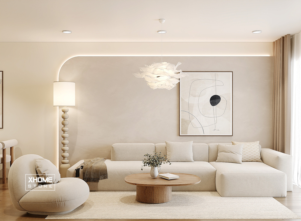 40+ Ý tưởng thiết kế nội thất phòng khách chung cư đẹp 2024 32 Làm sao để tối ưu không gian phòng khách nhỏ