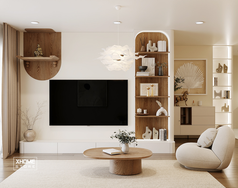 thiết kế nội thất chung cư 60m2