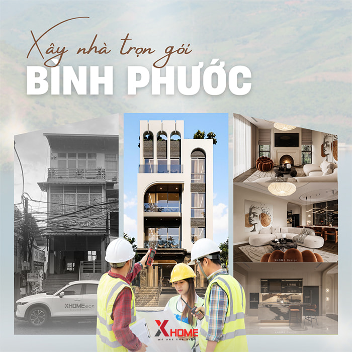 xây nhà trọn gói tại Bình Phước