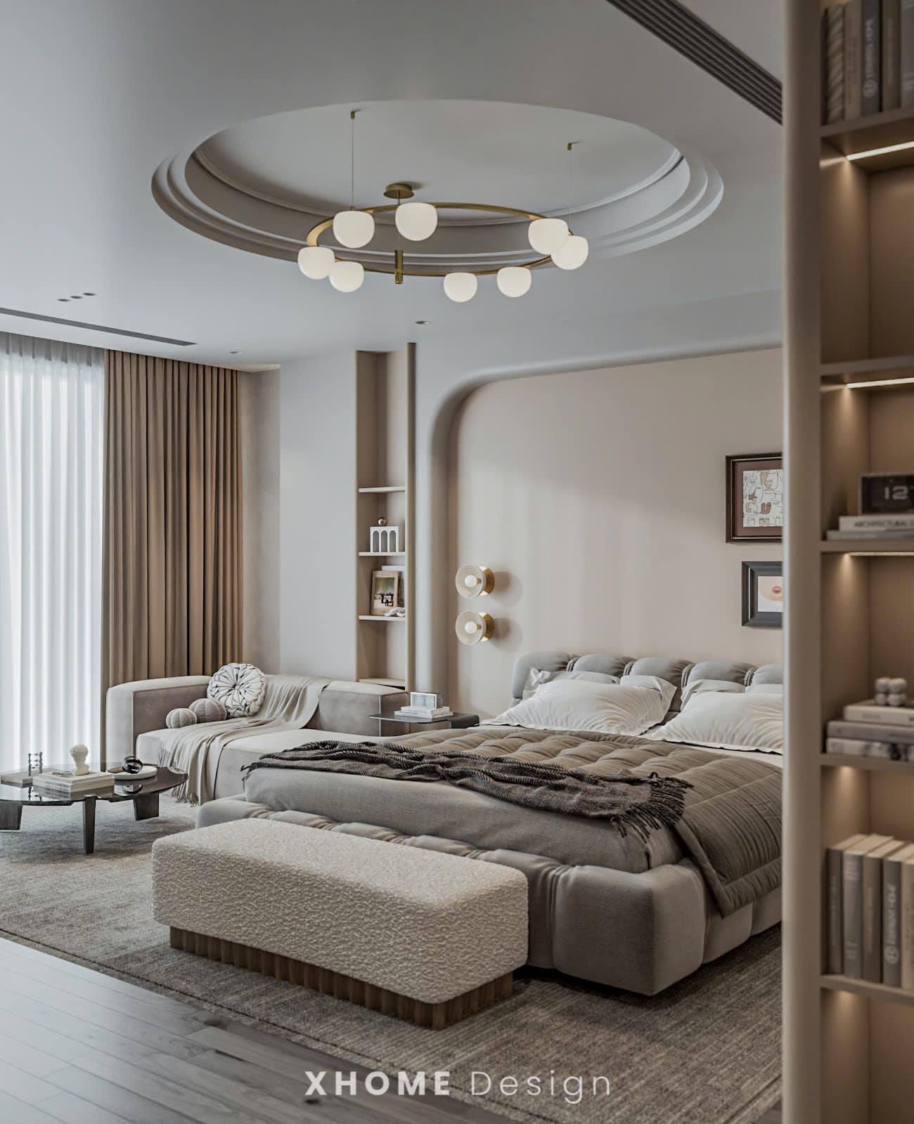 Phong cách nội thất phòng ngủ hiện đại