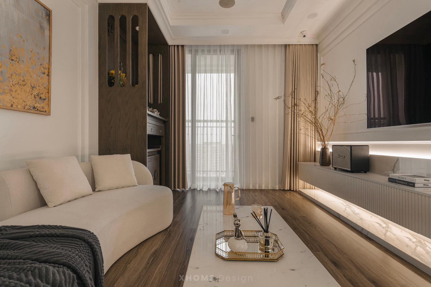 Thiết kế thi công nội thất căn hộ park 12 time city park hill premium