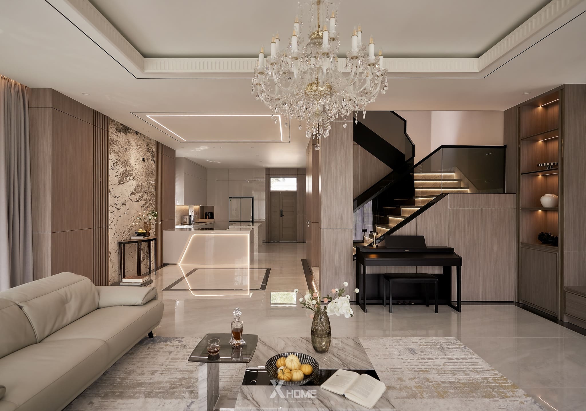 Thi công nội thất biệt thự Nhà Bè - Zeitgeist Villa 300m2