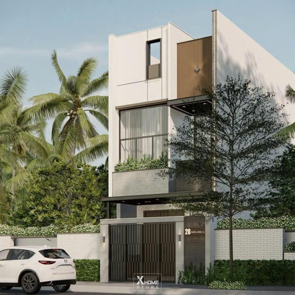 Thiết kế nhà phố 85m2 quy mô 3 tầng Tuan House