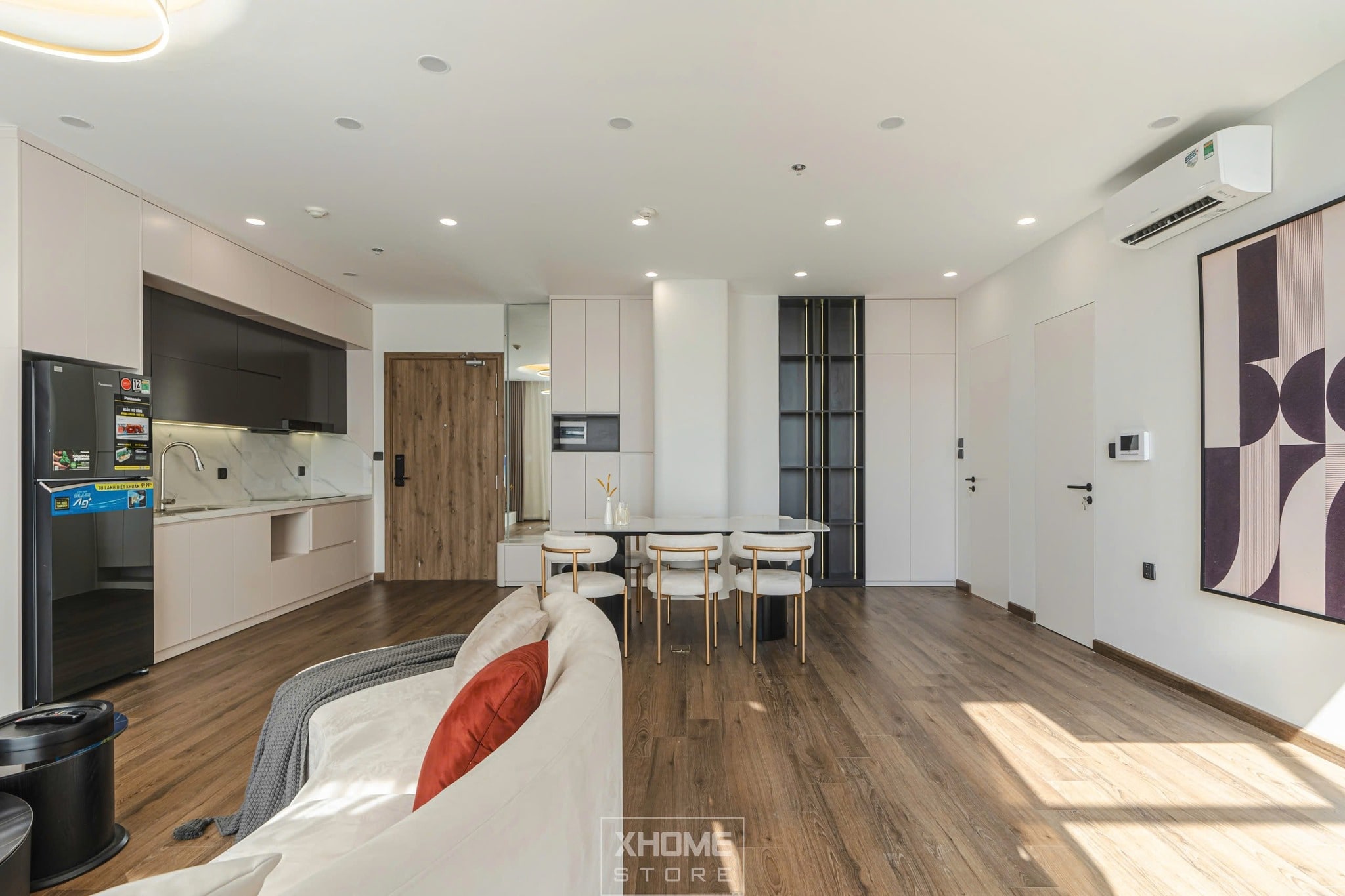 Dự án thi công nội thất căn hộ duplex 2PN diện tích lớn (120m2)