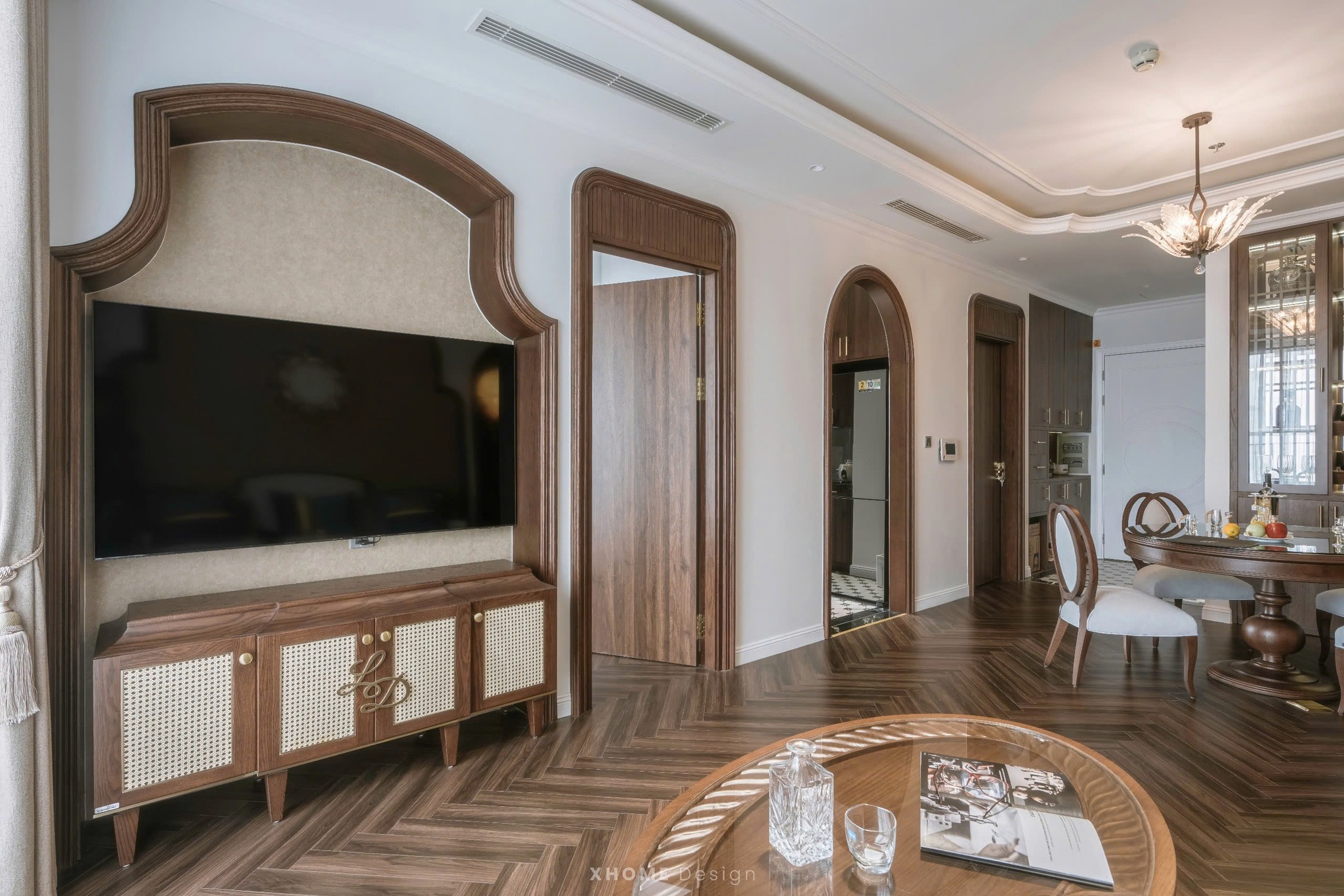 Mẫu thi công nội thất chung cư 2PN diện tích vừa (65m2 - 80m2)