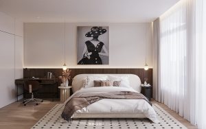 Nội thất biệt thự phong cách Japandi dự án Kim Loan Villa