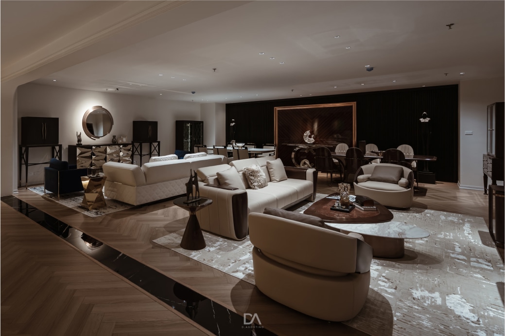 Dịch vụ Thi công Nội thất Showroom trọn gói, chuyên nghiệp, cam kết tiến độ 2 Thi công Showroom nội thất cao cấp DA Gostino