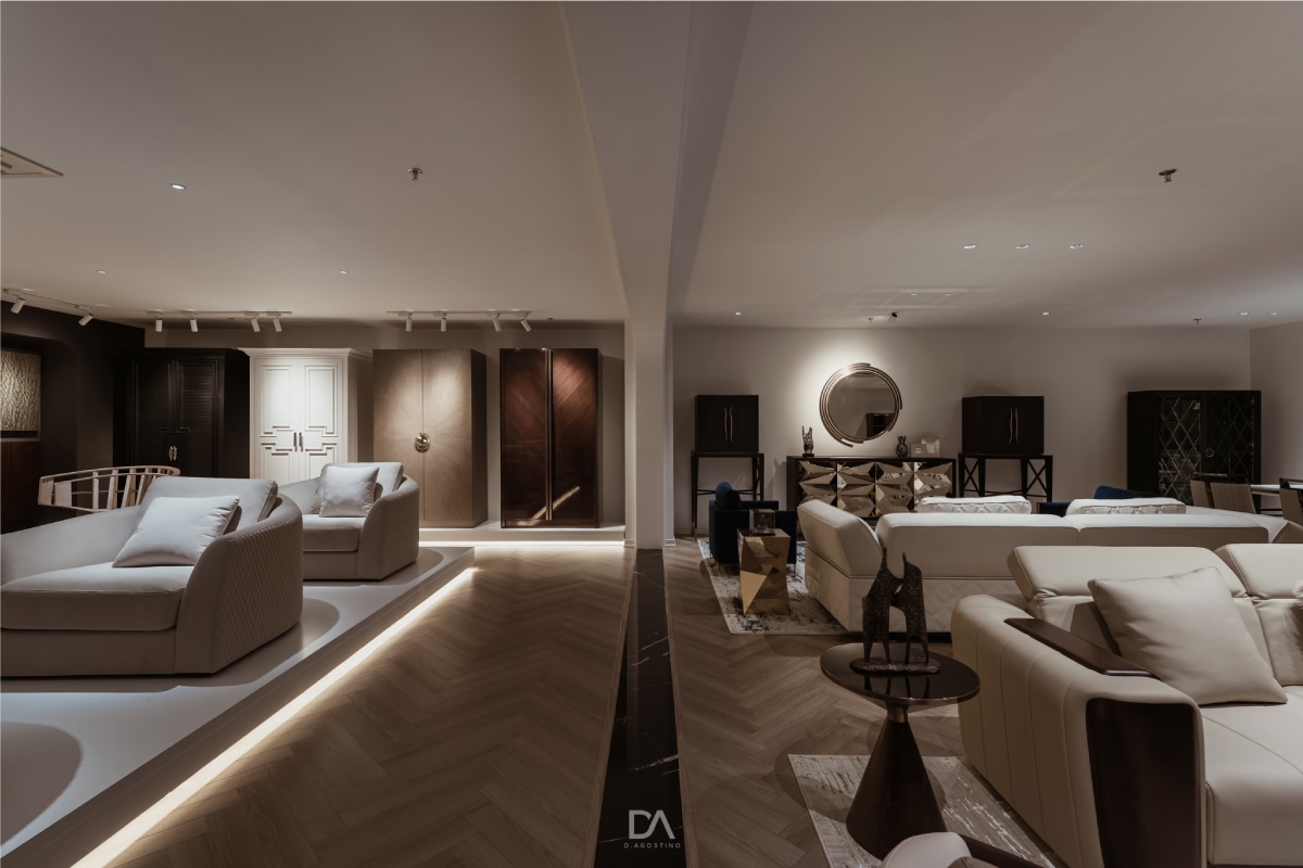 Dịch vụ Thi công Nội thất Showroom trọn gói, chuyên nghiệp, cam kết tiến độ 3 Thi công Showroom nội thất cao cấp DA Gostino