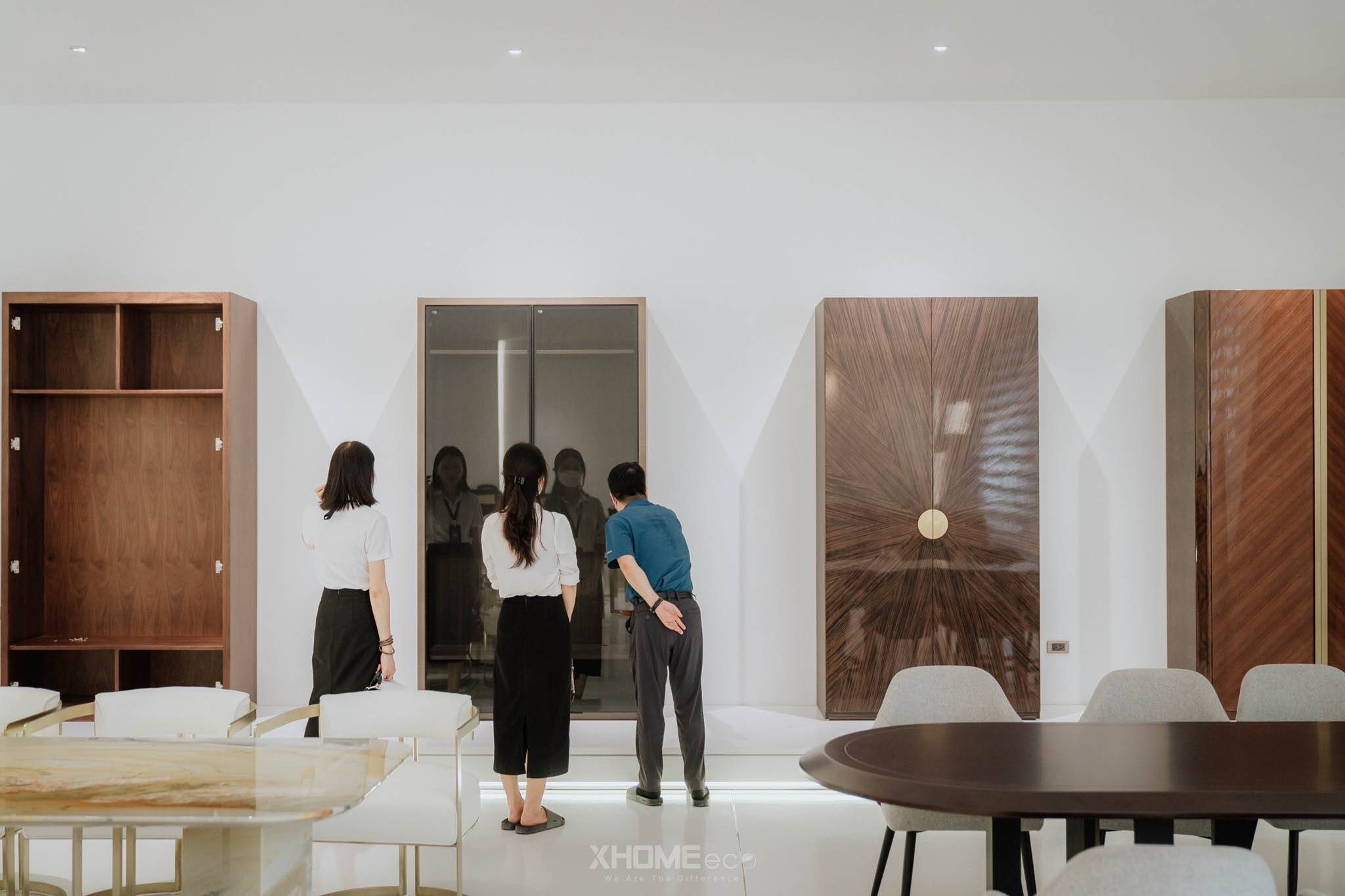 Dịch vụ Thi công Nội thất Showroom trọn gói, chuyên nghiệp, cam kết tiến độ 13 Thi công Showroom nội thất và khu vật liệu XHOME Eco Factory