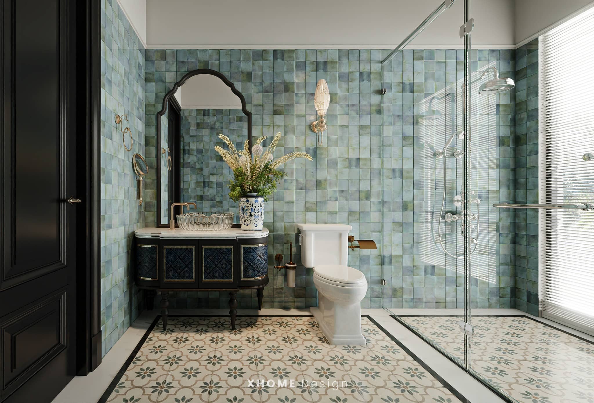 Gạch Mosaic hình vuông (Square)