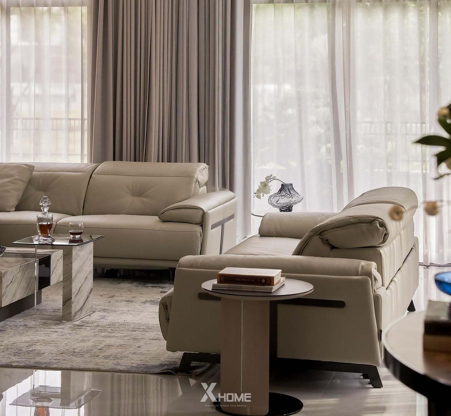 Da Microfiber là gì? Lựa chọn thay thế da thật hoàn hảo cho nội thất cao cấp 3 Sofa Da Microfiber cao cấp