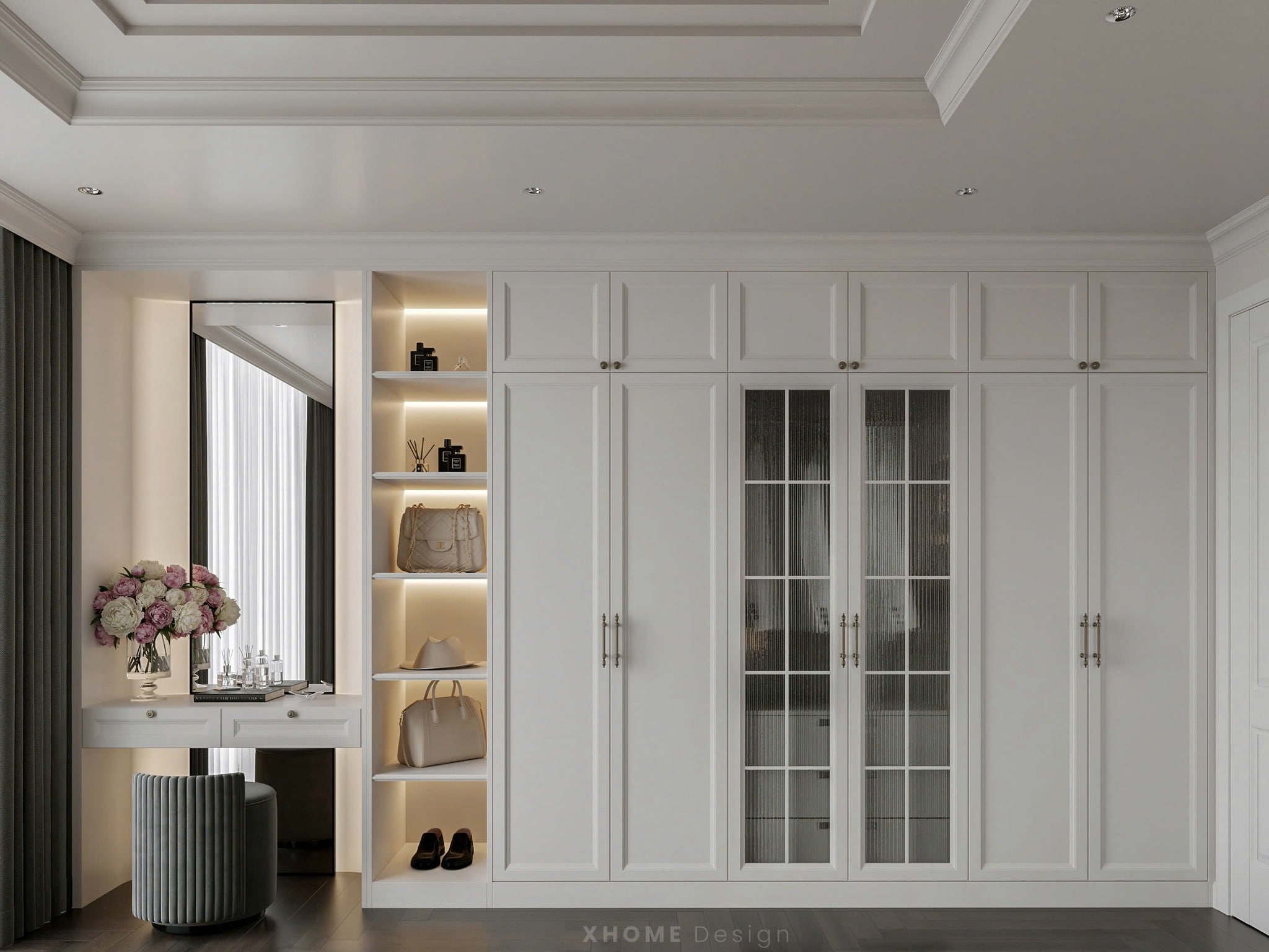 Gỗ công nghiệp là gì? Phân loại và ứng dụng trong thi công nội thất 12 Tủ quần áo gỗ công nghiệp