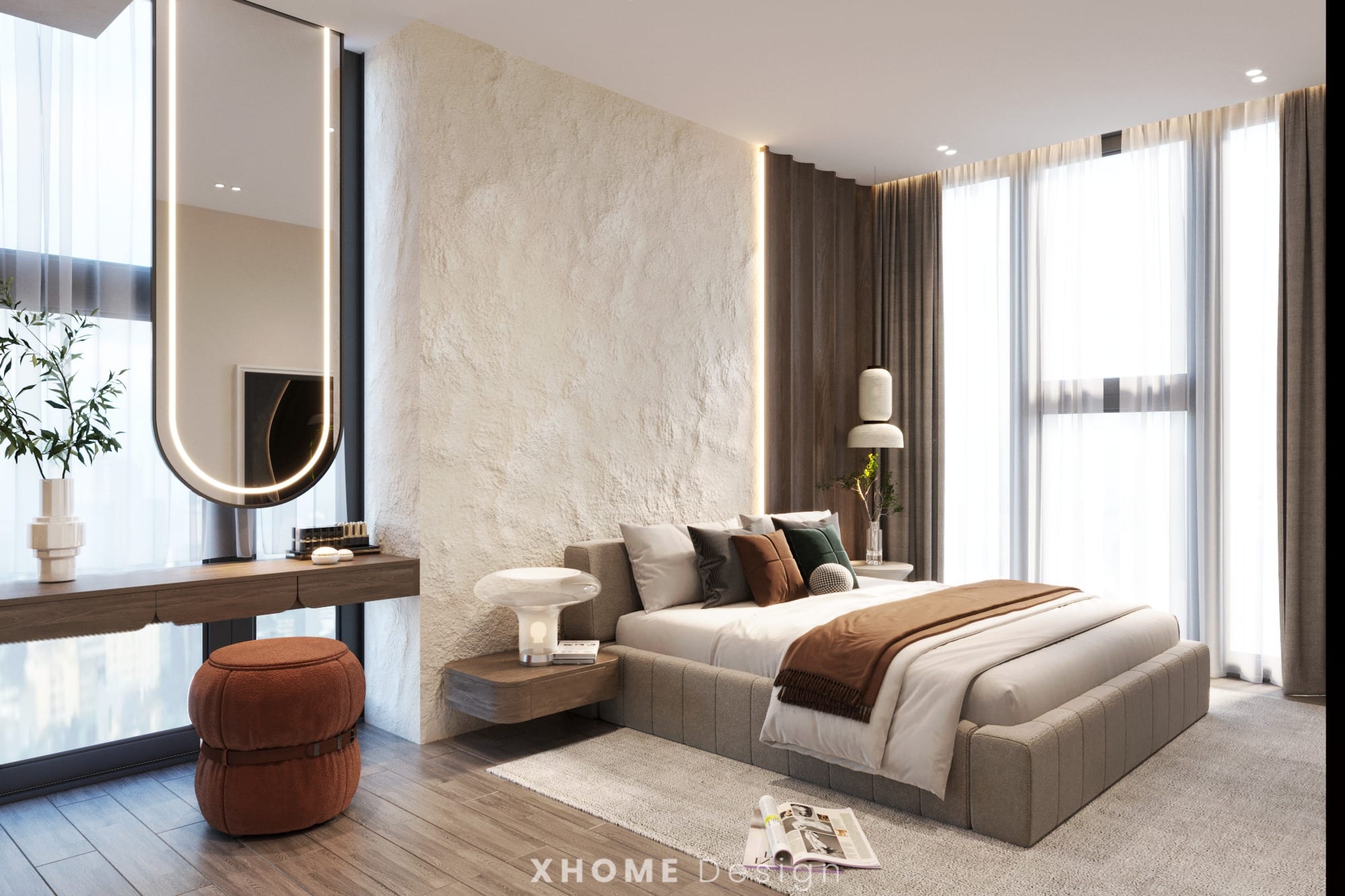 Sơn giả bê tông là gì? Giới thiệu chi tiết về vật liệu sơn giả bê tông 7 Ứng dụng sơn hiệu ứng trong nội thất